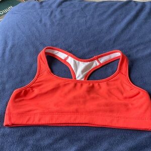 Women's Orange Sports Bra